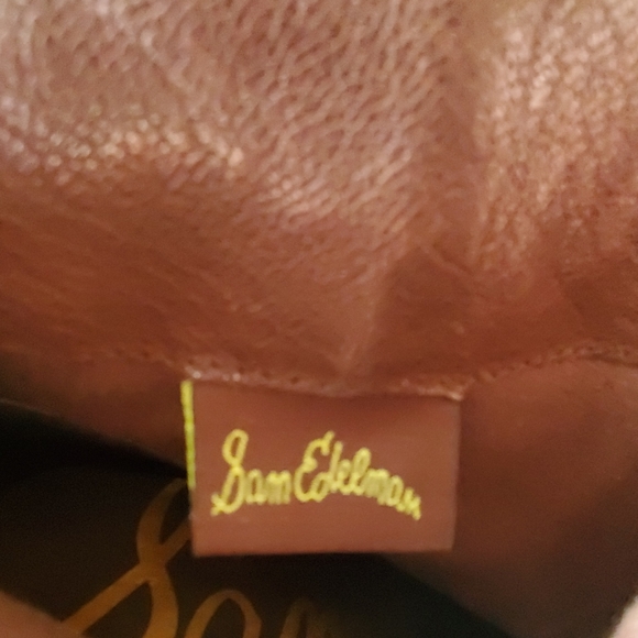 SAM EDELMAN WESTERN BOOTIE LEATHER SZ 7.5 - Picture 5 of 6